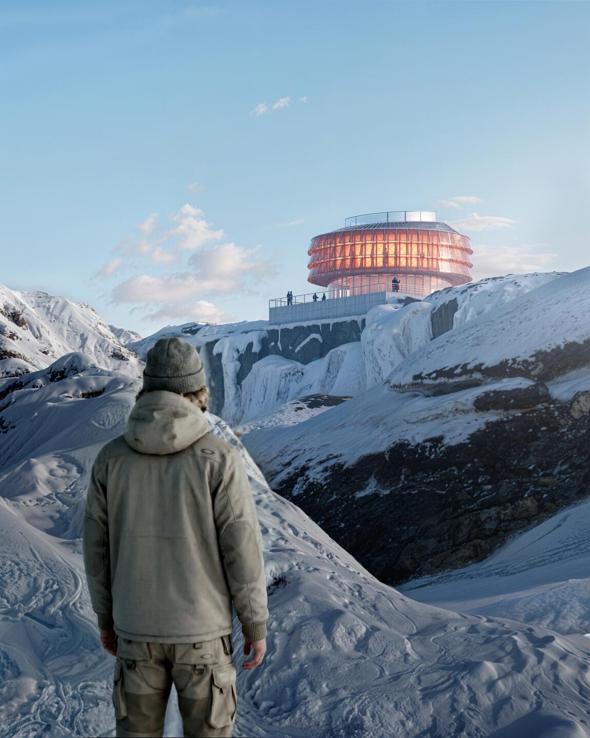 Go for a hike. – architectural 3D visualization project featured on CGAward